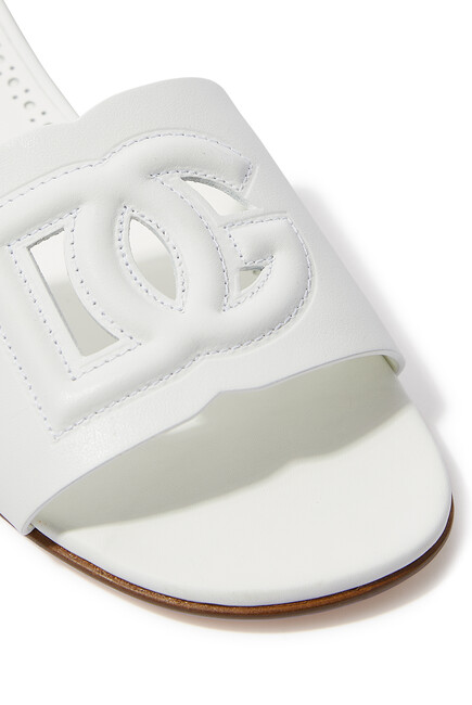 حذاء خفيف ميلينيالز للأطفال جلد بشعار DG